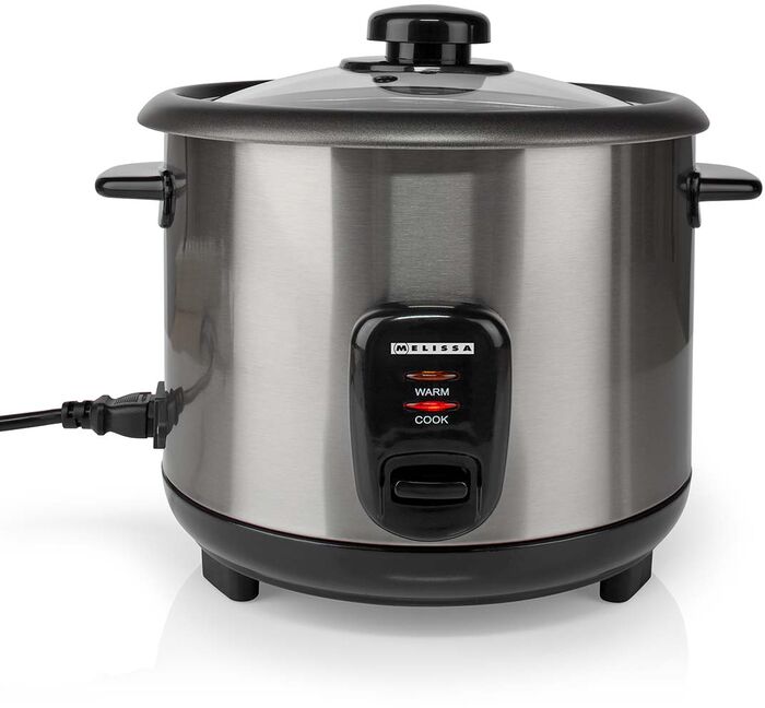 Melissa hrísgrjónapottur 1,5L 500W - Stál 