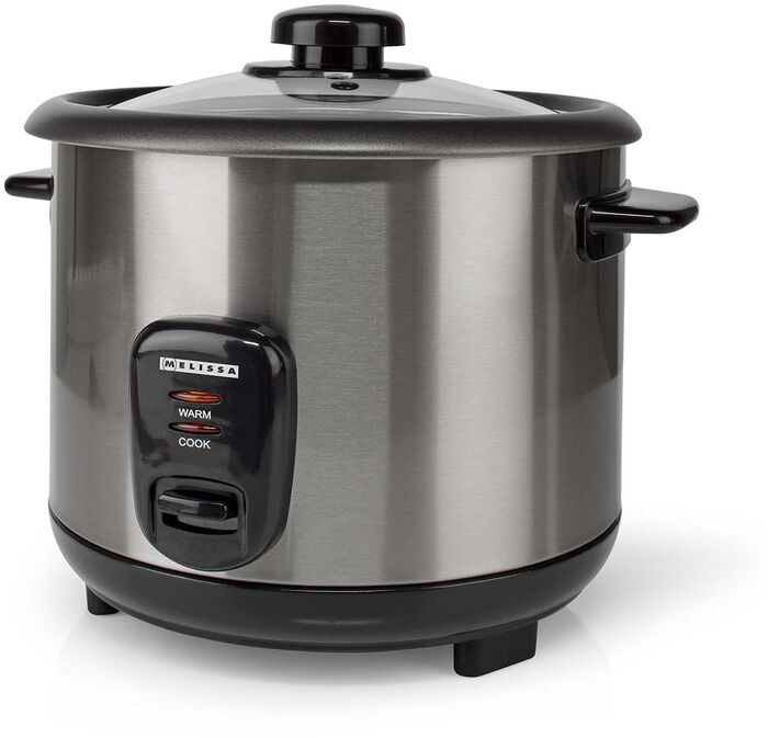 Melissa hrísgrjónapottur 1,5L 500W - Stál 