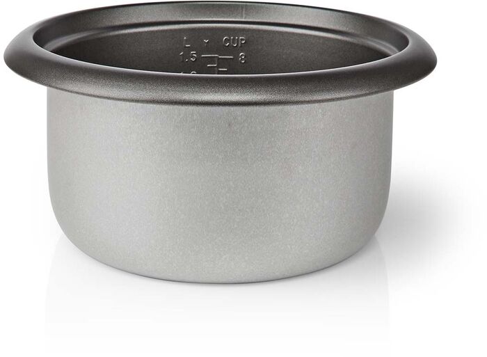 Melissa hrísgrjónapottur 1,5L 500W - Stál 