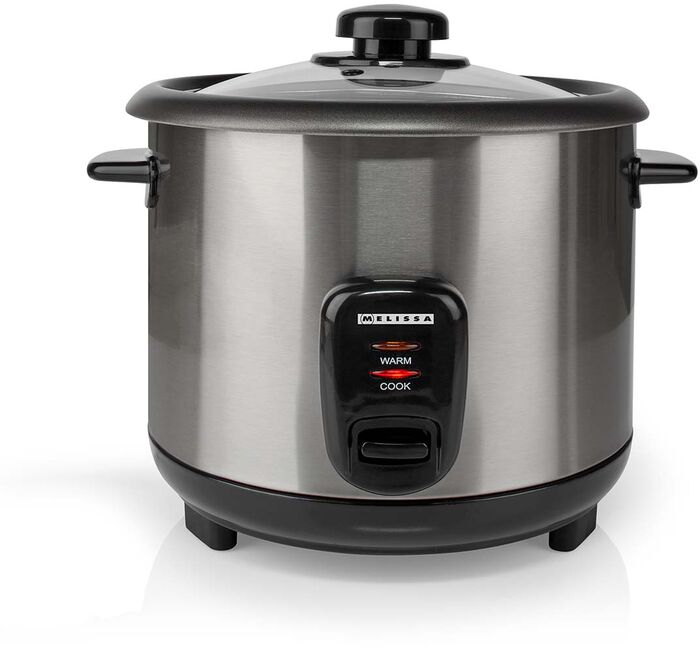 Melissa hrísgrjónapottur 1,5L 500W - Stál 