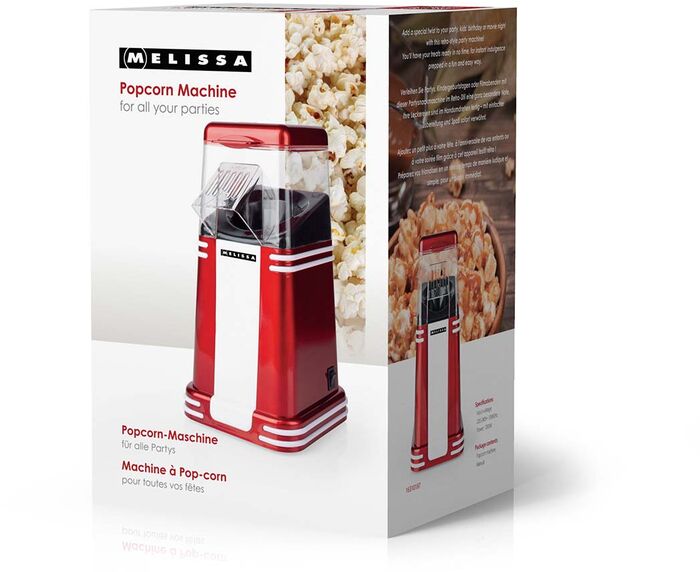 Melissa poppvél - Rauð