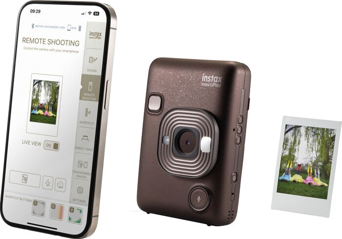 Fujifilm Instax Mini LiPlay skyndimyndavél - Brons