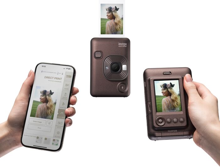 Fujifilm Instax Mini LiPlay skyndimyndavél - Brons