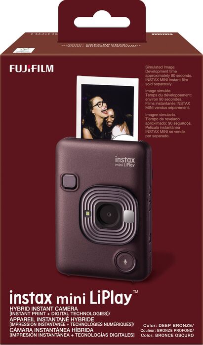 Fujifilm Instax Mini LiPlay skyndimyndavél - Brons