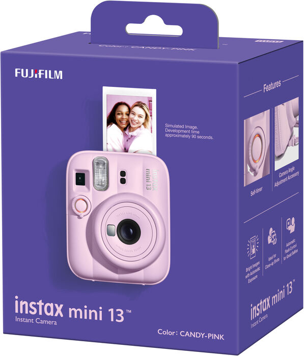 Fujifilm Instax Mini 13 myndavél - Bleik