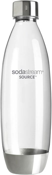 SodaStream Source 1L flaska - Silfur