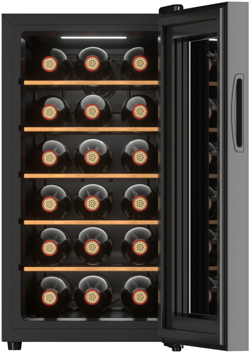 LaSommeliére vínkælir 18SILENCE 18 flöskur - Svartur