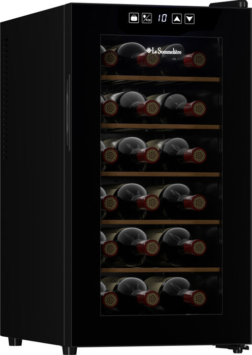 LaSommeliére vínkælir 18SILENCE 18 flöskur - Svartur