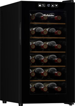 LaSommeliére vínkælir 18SILENCE 18 flöskur - Svartur