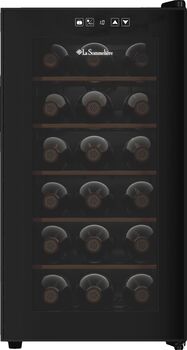 LaSommeliére vínkælir 18SILENCE 18 flöskur - Svartur