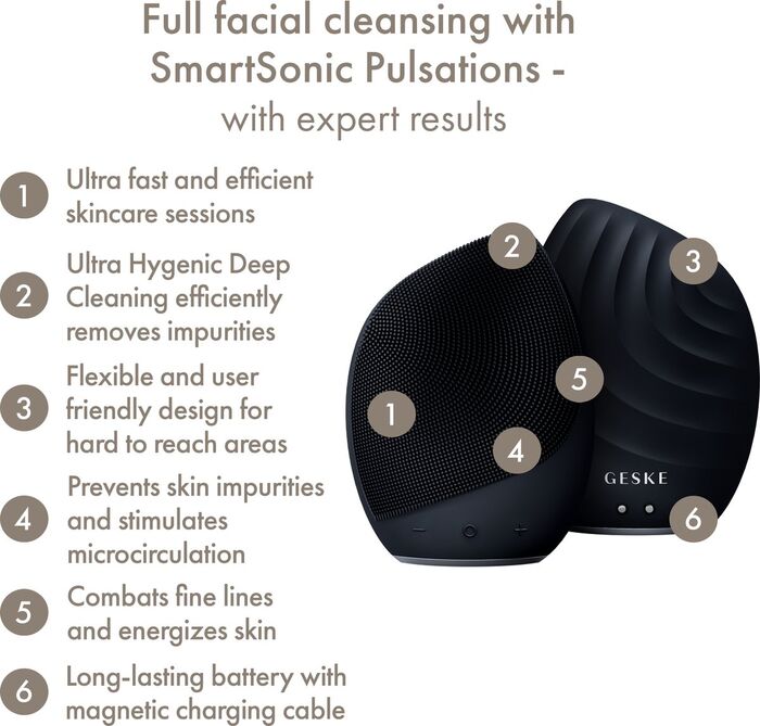 GESKE Sonic Thermo andlitsbursti 5-í-1