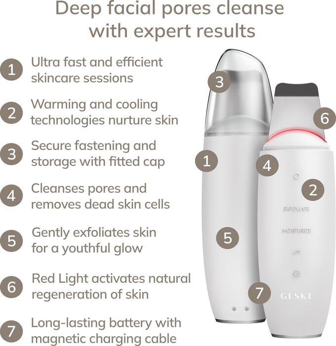 GESKE MicroCurrent Skin Scrubber 9-í-1