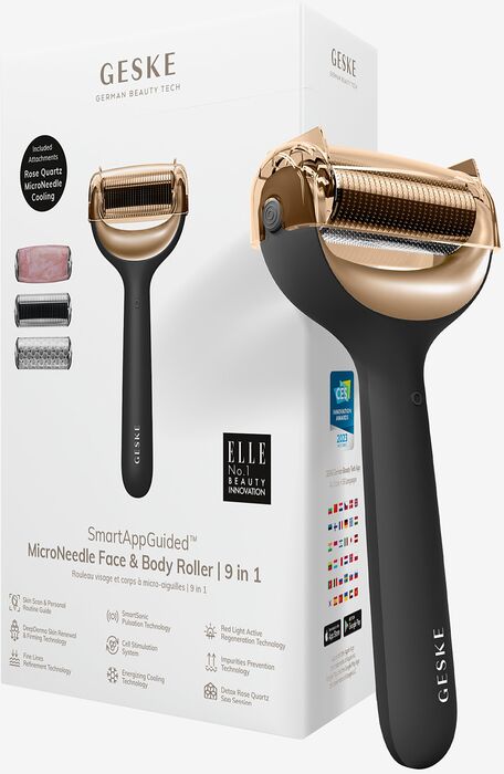 Geske Microneedle Face & Body 9-í-1 rúlla