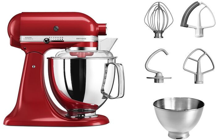 KitchenAid Artisan hrærivél 175 - Empire rauð