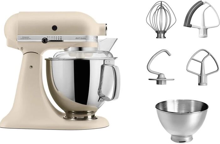 KitchenAid Artisan hrærivél 175 - Mött hvít