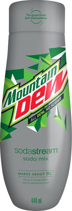SodaStream Mountain Dew sykurlaust bragðefni
