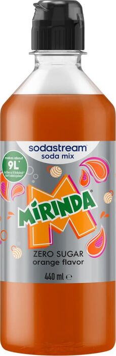 SodaStream bragð 440 ml - Mirinda Zero appelsínubragð