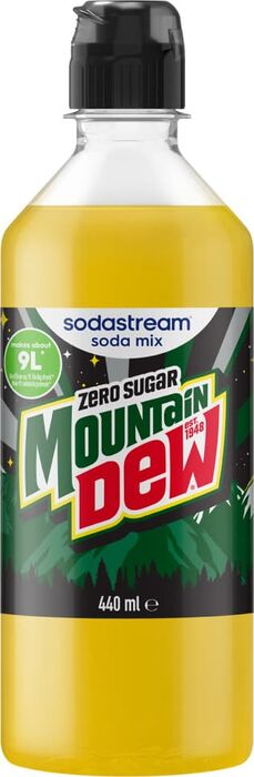 SodaStream bragð 440 ml - Mountain Dew sykurlaust