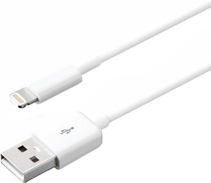 Sandstrøm USB-A í lightning hleðslutæki