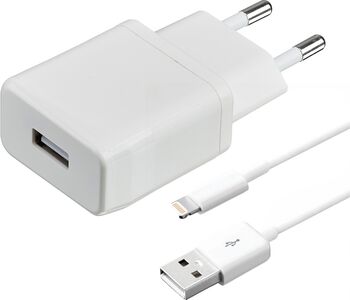 Sandstrøm USB-A í lightning hleðslutæki 