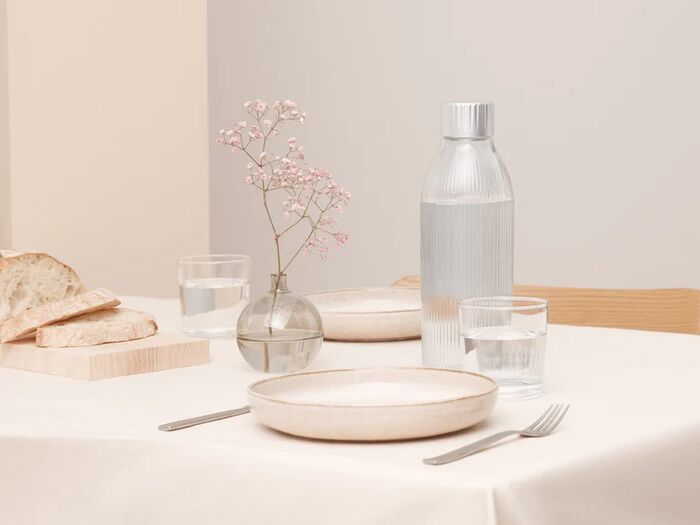 Mysoda glerflaska 1 L