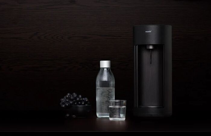 Mysoda glerflaska 1 L