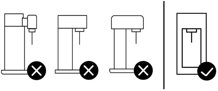 Mysoda glerflaska 1 L
