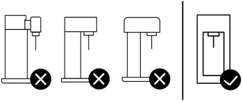 Mysoda glerflaska 1 L
