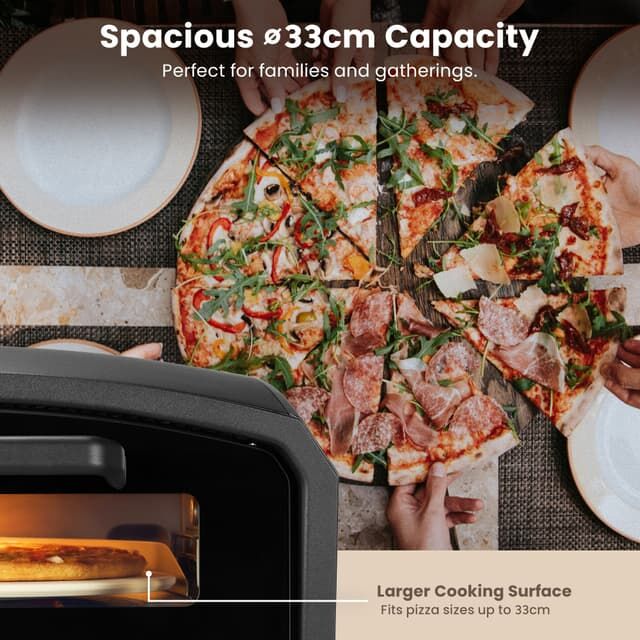 North 12" rafmangspizzaofn