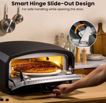 North 12" rafmangspizzaofn