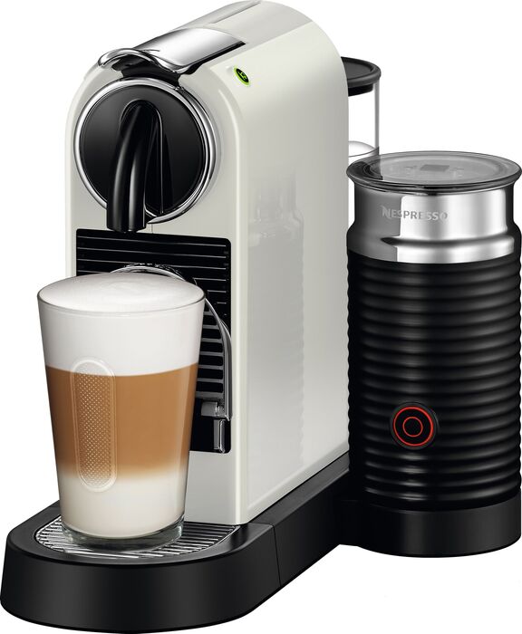 Nespresso CitiZ and Milk hylkjakaffivél - Hvít