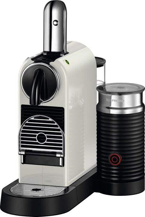 Nespresso CitiZ and Milk hylkjakaffivél - Hvít