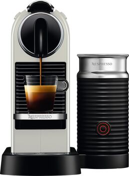 Nespresso CitiZ and Milk hylkjakaffivél - Hvít