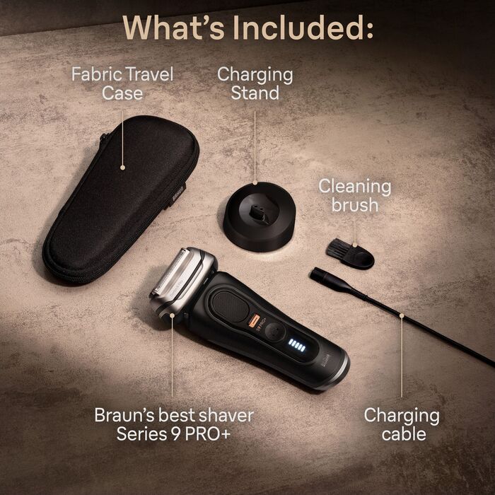 Braun Series 9 PRO+ 9510s skeggsnyrtir