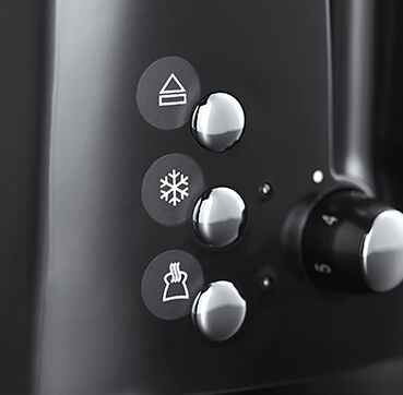 Russell Hobbs Textures Plus brauðrist - Svört 