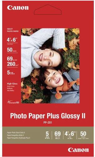 Canon PP201 pappír (10x15) - 50 stk