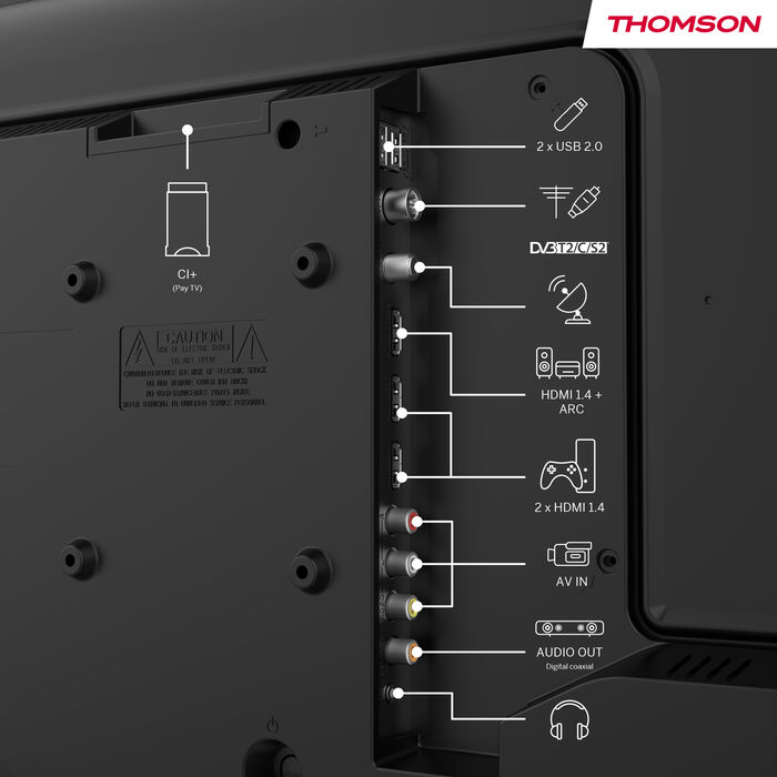 Thomson 24" sjónvarp (2023)