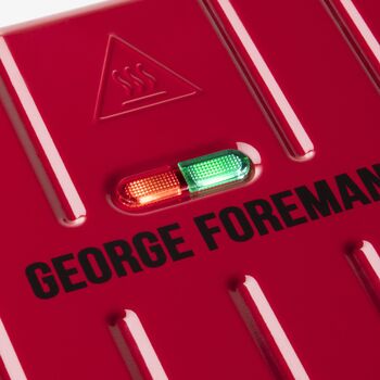 George Foreman heilsugrill 1650W - Rautt