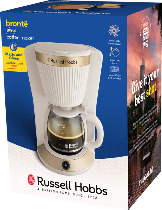 Russell Hobbs Brontë kaffivél- Kremhvít