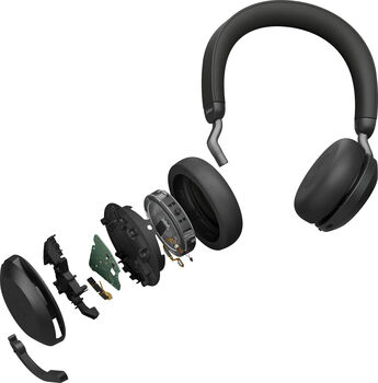 Jabra Evolve2 75 MS þráðlaus heyrnartól