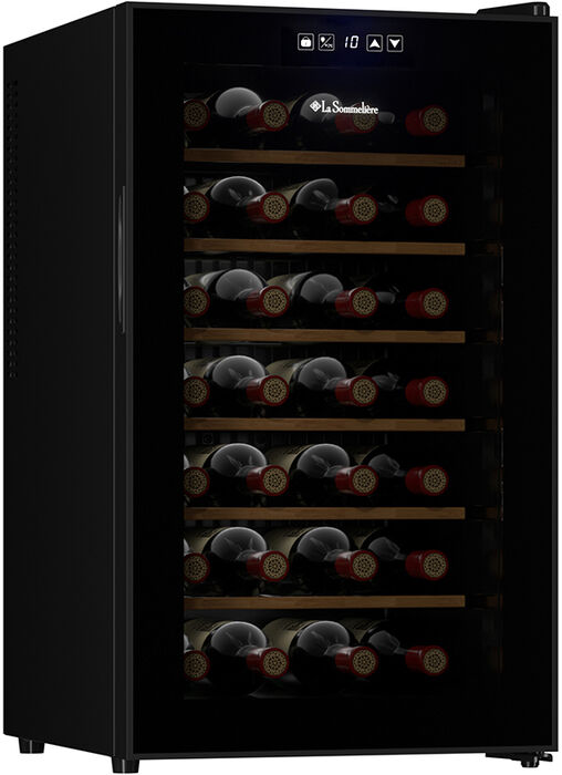 LaSommeliére vínkælir 28SILENCE 28 flöskur - Svartur