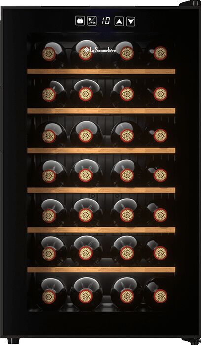 LaSommeliére vínkælir 28SILENCE 28 flöskur - Svartur