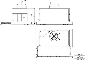 Epoq 3150700872 útdraganlegur gufugleypir