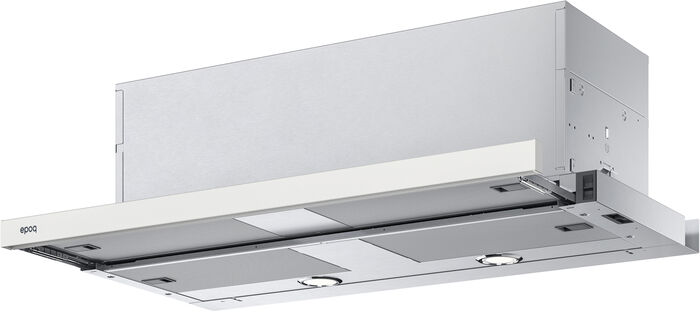 Epoq Maxima útdraganlegur gufugleypir - Stál