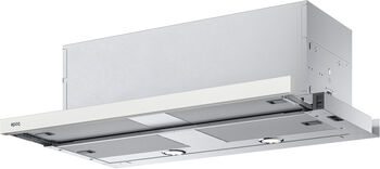 Epoq Maxima útdraganlegur gufugleypir - Stál