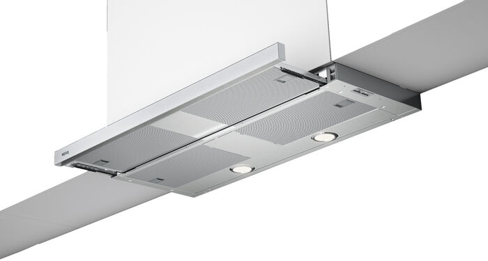 Epoq Maxima útdraganlegur gufugleypir - Stál