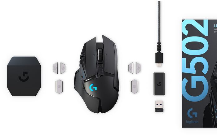 Logitech G502 Lightspeed þráðlaus leikjamús