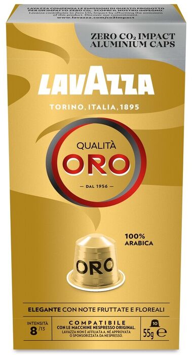 Lavazza ORO Nespresso hylki - 10stk