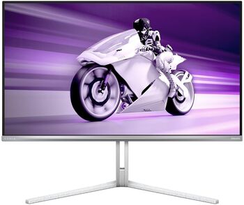 Philips 32" Evnia 8000 QD-OLED UHD tölvuskjár - Hvítur