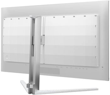 Philips 32" Evnia 8000 QD-OLED UHD tölvuskjár - Hvítur
